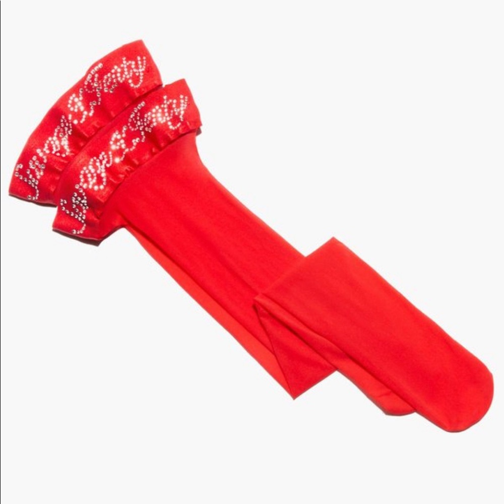 Savage x Fenty Divorce Court Thigh High Stockings